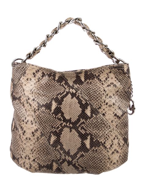 michael kors snakeskin hobo bag|michael kors snakeskin shoulder bag.